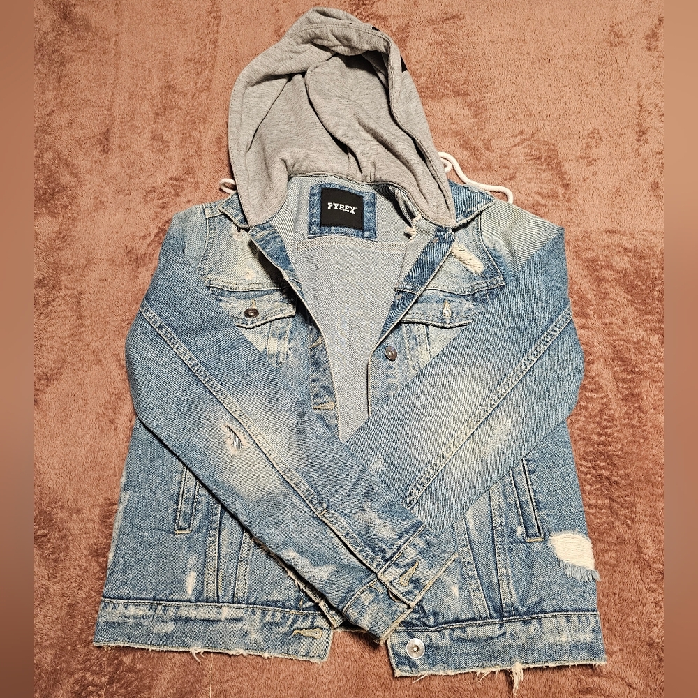 Pyrex Distressed Jean Jacket